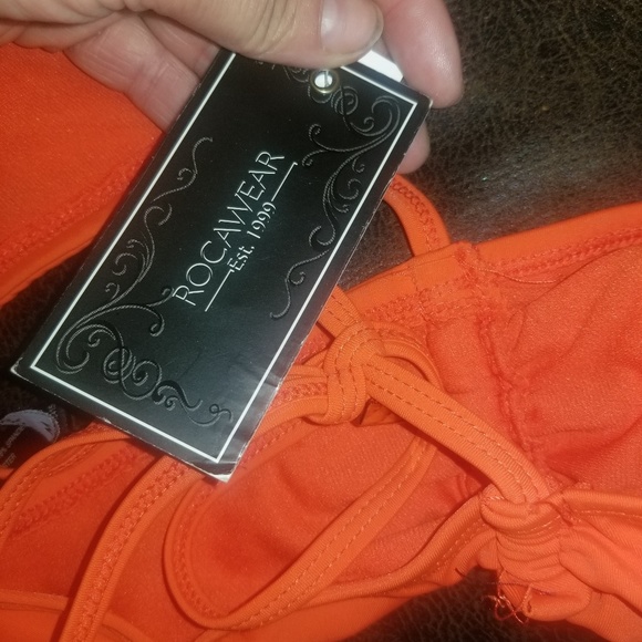 Orange  monokini - Picture 5 of 5